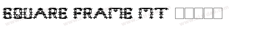 Square Frame MT字体转换